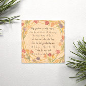 Elegant bloemendicht voor oma