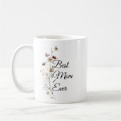Elegant bloemengeschenk voor moeder koffiemok (Links)