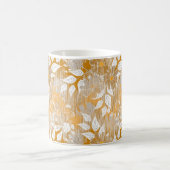 Elegant bloemenpatroon. koffiemok (Center)