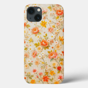 Elegant  Bloemenpatroon ontwerp Case-Mate iPhone Case