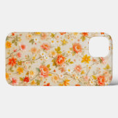 Elegant  Bloemenpatroon ontwerp Case-Mate iPhone Case (Achterkant (horizontaal))