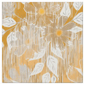 Elegant bloemenpatroon. stof (Close Up)