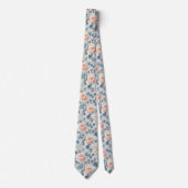 Elegant bloemenpatroon. stropdas (Voorkant)