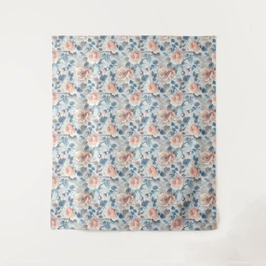 Elegant bloemenpatroon. wandkleed (Voorkant)