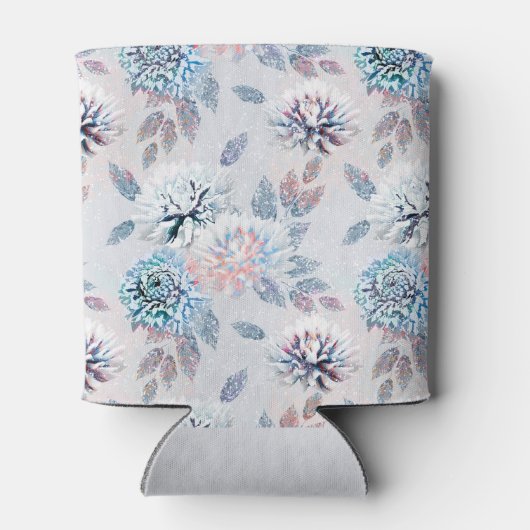 Elegant bloemenretro patroon. blikjeskoeler (Achterkant)