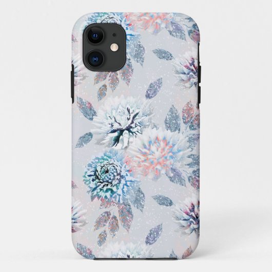 Elegant bloemenretro patroon. Case-Mate iPhone case (Achterkant)