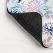 Elegant bloemenretro patroon. muismat (Hoek)