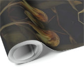 Elegant  bloemenschilderij cadeaupapier (Rol Hoek)