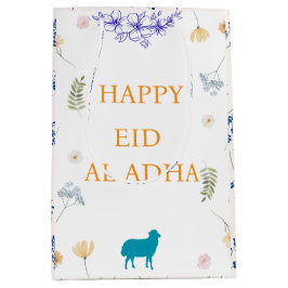 Elegant Bloemensier voor Eid al-Adha Medium Cadeauzakje