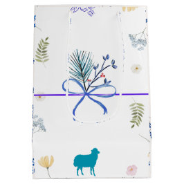 Elegant Bloemensier voor Eid al-Adha Medium Cadeauzakje
