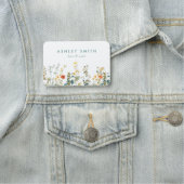 Elegant Bloemenveld Naamplaatje (In situ)