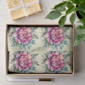 Elegant bloemenweefsel inpakpapier tissuepapier (Geschenk)