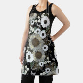 Elegant bloemenzonnebloempatroon Schort (Insitu)