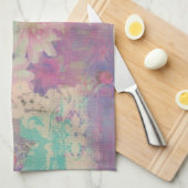 elegant bloemflorPattern Kitchen Towel Theedoek (Quarter Fold)