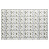 Elegant bloemhart rustige berk gingham stof (Fat Quarter)