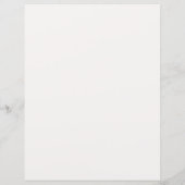 Elegant bloemig Blauwgroen muntmenu (Achterkant)