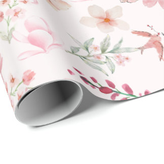 Elegant Bloemig Cadeauverpakkings Papier Elegante 