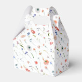 Elegant bloemig Vrijgezellenfeest dank u Bedankdoosjes (Achterkant)