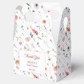 Elegant bloemig Vrijgezellenfeest dank u Bedankdoosjes (Geopend)