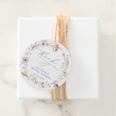 Elegant bloemig Vrijgezellenfeest dank u Bedankjes Labels (In situ)