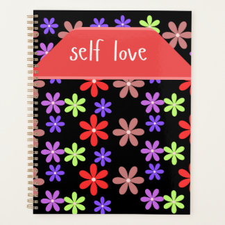 Elegant Bloemig Zelfliefde Esthetisch Spiraal Note Planner