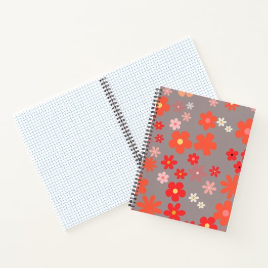 Elegant Bloemige Notitieboek (Binnen)