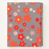 Elegant Bloemige Notitieboek (Achterkant)