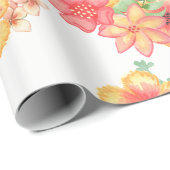 Elegant bloemkool cadeaupapier (Rol Hoek)