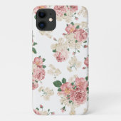 Elegant Bloemmotief Case-Mate iPhone Case (Achterkant)