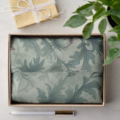 Elegant Bloemmotief Distel Patroon Ontwerp Tissuep Tissuepapier (Geschenk)