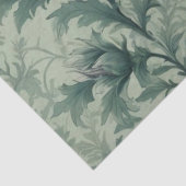 Elegant Bloemmotief Distel Patroon Ontwerp Tissuep Tissuepapier (Detail)