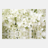 Elegant bloemmotief inpakpapier gladde vellen set (Voorkant 2)