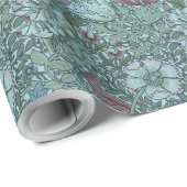 Elegant bloemmotief  John Henry Dearle Cadeaupapier (Rol Hoek)