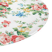 Elegant bloemmotief met Rozen ontwerpelement Snijplank (Hoek)