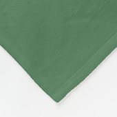 Elegant bloemontwerp fleece deken (Hoek)