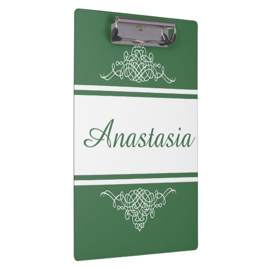 Elegant bloemontwerp klembord (Rechts)