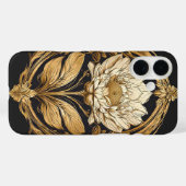 Elegant bloemontwerp met ingewikkelde patronen Case-Mate iPhone case (Achterkant (horizontaal))