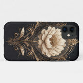 Elegant bloemontwerp met ingewikkelde patronen Case-Mate iPhone case (Achterkant (horizontaal))