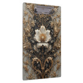 Elegant bloemontwerp met ingewikkelde patronen klembord (Rechts)