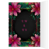 Elegant bloemontwerp met levendige kleuren (Binnen (Links))