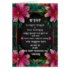 Elegant bloemontwerp met levendige kleuren