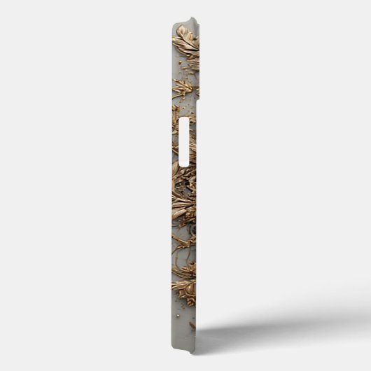 Elegant bloemontwerp met patronen Case-Mate iPhone case (Achterkant / Rechts)