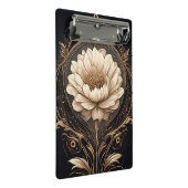 Elegant bloemontwerp met  patronen mini klembord (Schuin)