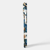 Elegant bloemontwerp met witte lelies Case-Mate iPhone case (Achterkant / Links)