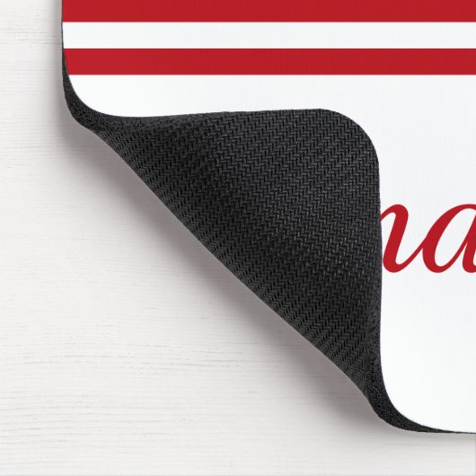 Elegant bloemontwerp muismat (Hoek)