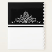 Elegant bloemontwerp planner (Achterkant)