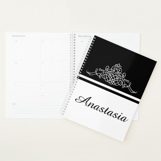 Elegant bloemontwerp planner (Display)