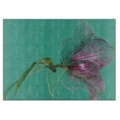 Elegant bloemontwerp snijplank (Voorkant)