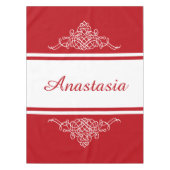 Elegant bloemontwerp tafelkleed (Voorkant)