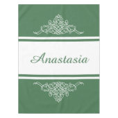 Elegant bloemontwerp tafelkleed (Voorkant)